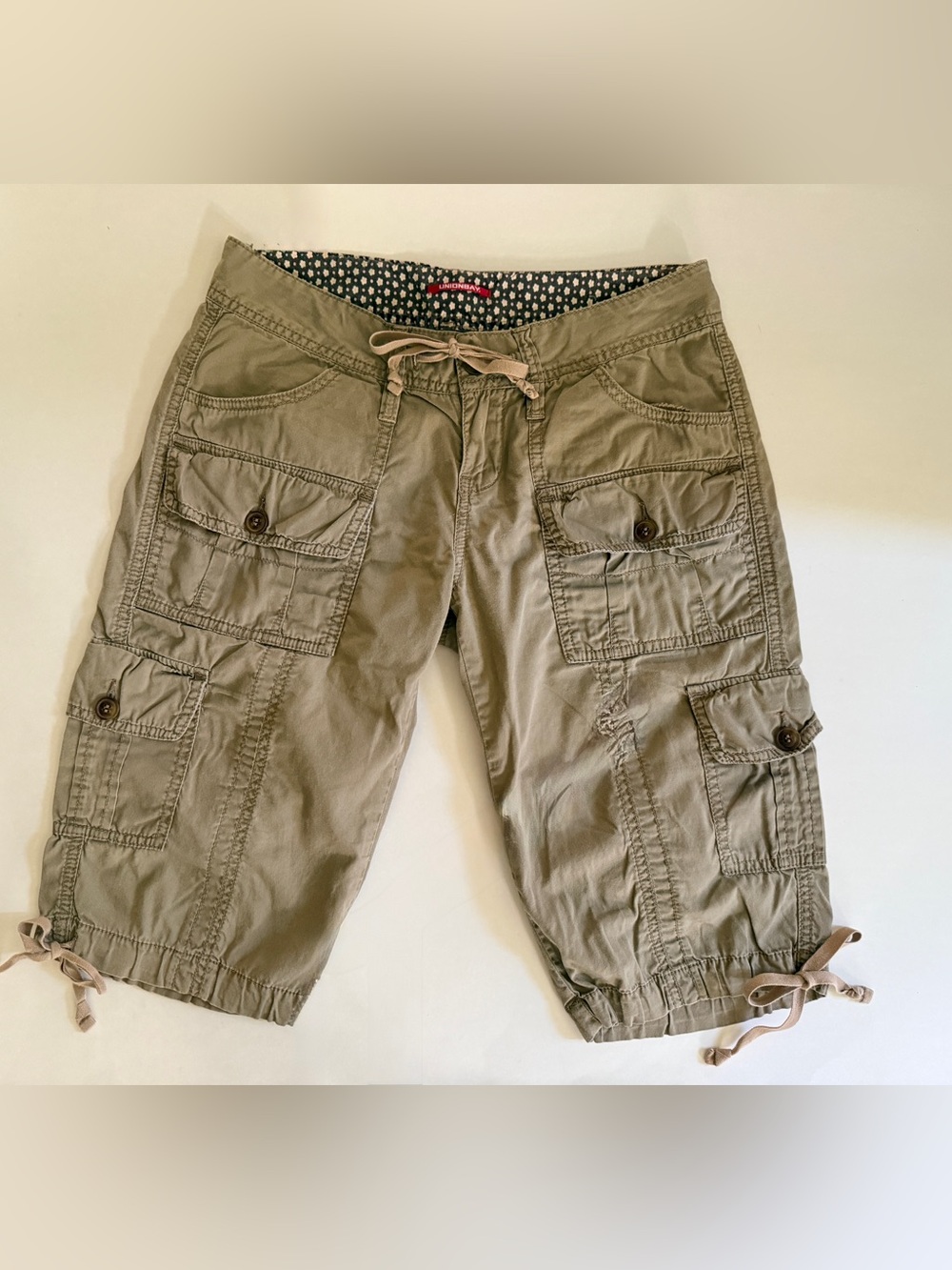 Vintage Y2K Unionbay Cargo Shorts Capris sz 3
